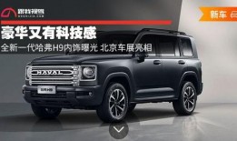 新h9最新爆料内饰图,豪华升级，科技感十足，引领高端SUV新潮流”